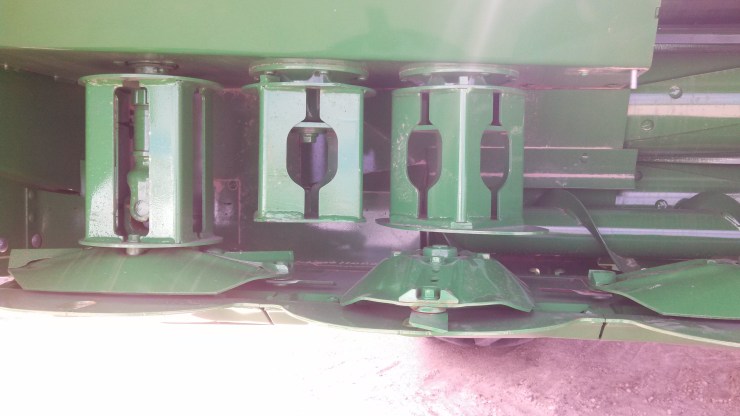 500R converging drums overshot auger and tri-lobes